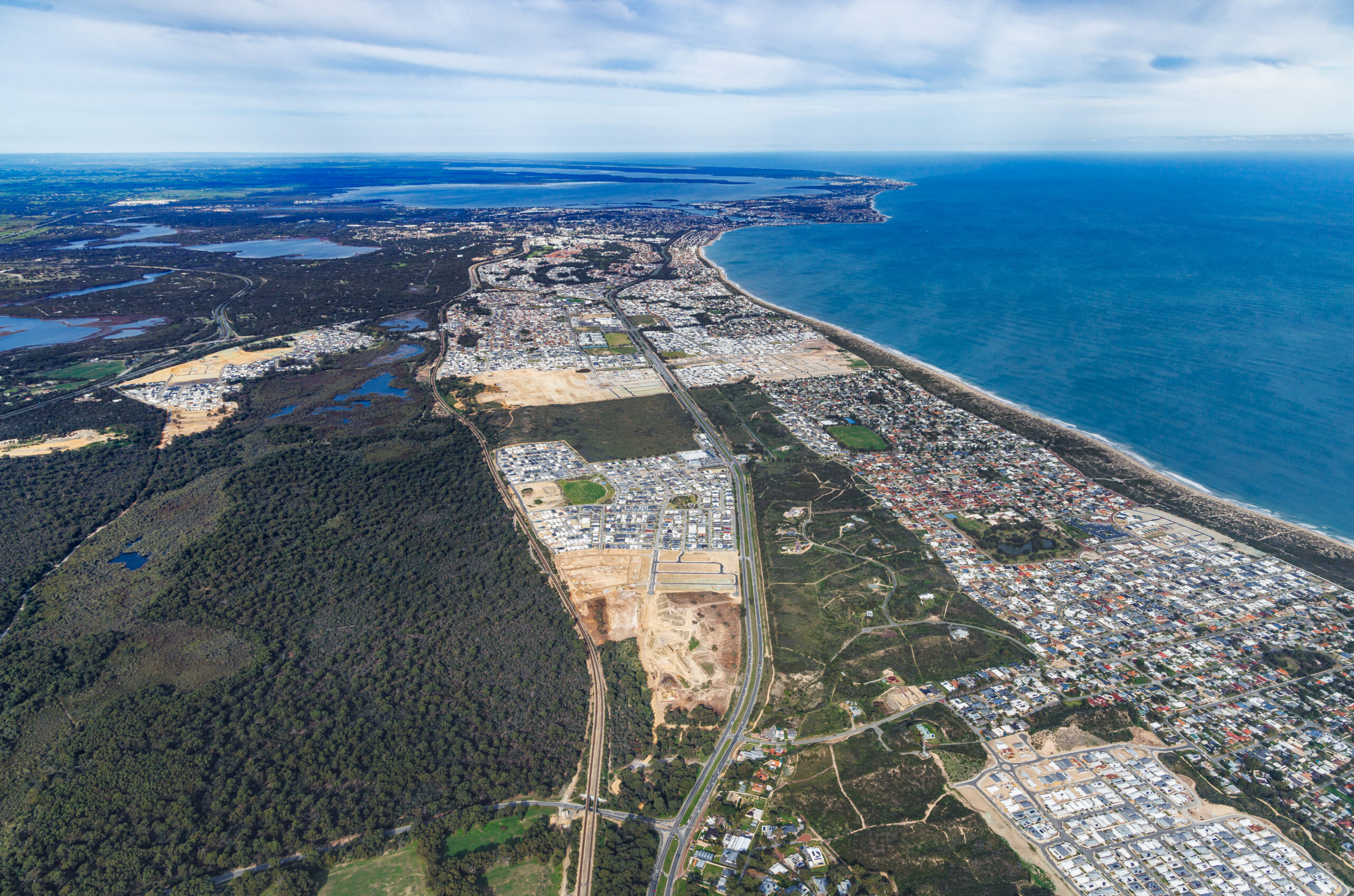 New aerial view of Vista Private Estate